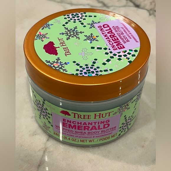 Tree Hut Enchanting Emerald Whipped Shea Body Butter Limited Edition Product NEW - Picture 2 of 5